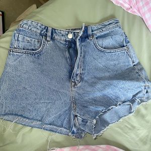 ZARA high waist shorts